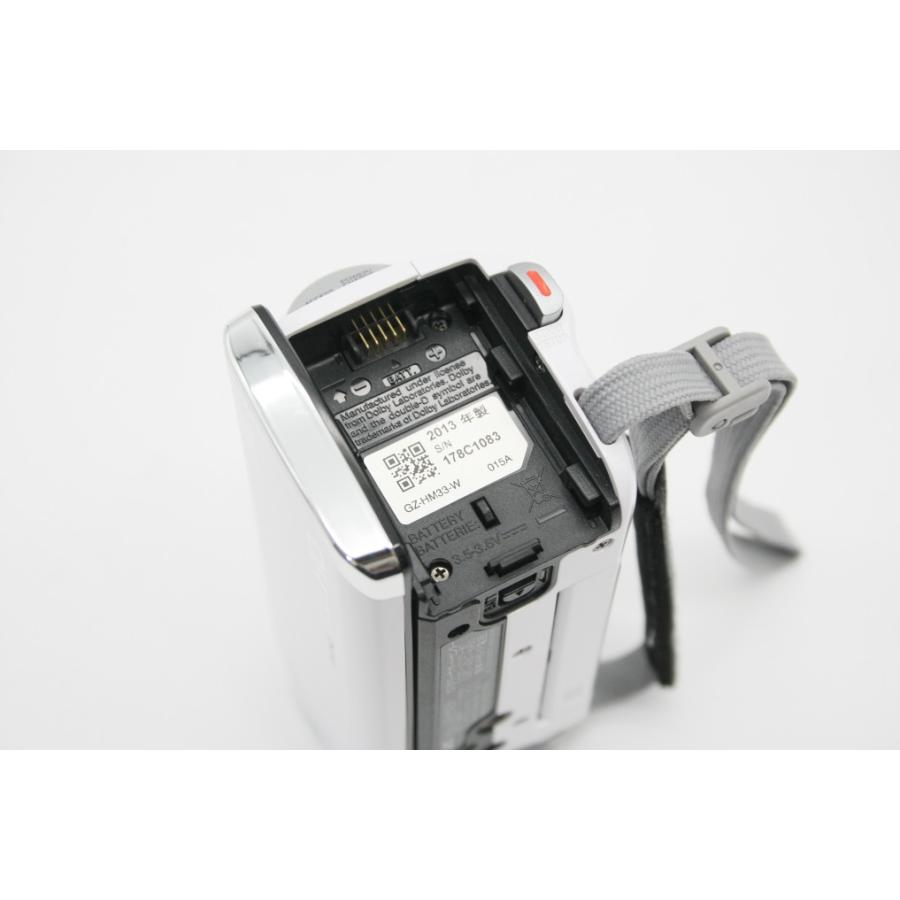 ケンウッド 美品 JVC Everio GZ-HM33 デジタルビデオカメラ ホワイト