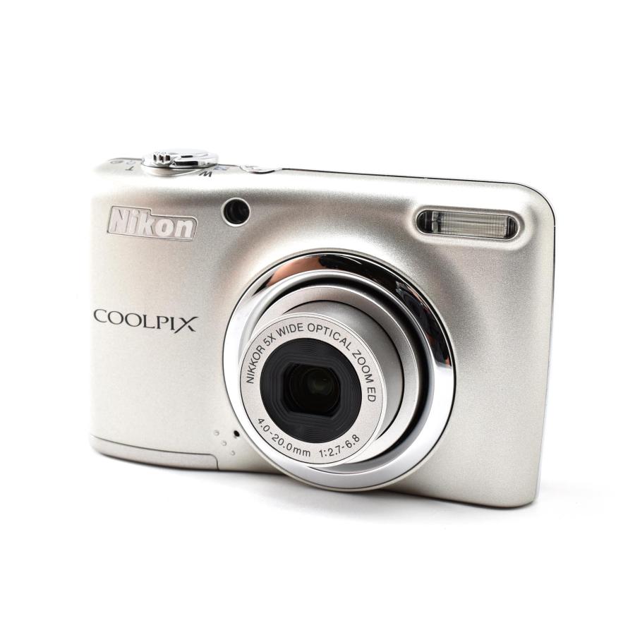 ニコン（Nikon） 美品 COOLPIX L23 コンパクトデジタルカメラ シルバー
