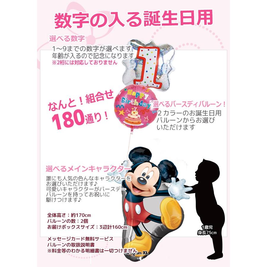 最大61 オフ ナンバーキャラクターバースディバルーン Wantannas Go Id