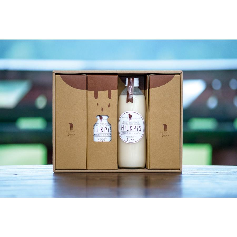 ミルク工房そらのジャージーミルクピス 4本セット : 丹後地域地場産業