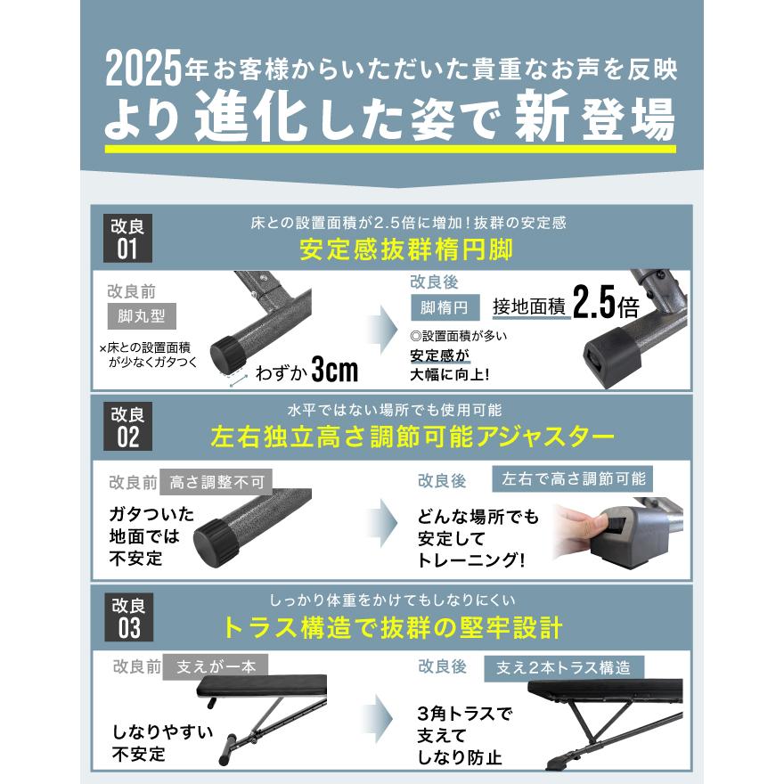 YouTen ☆1年保証☆ 4WAY トレーニングベンチ アジャスタブルベンチ