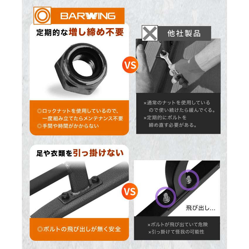 YouTen ☆3年保証☆ ぶら下がり健康器 BARWING モデル 高さ調整12段階