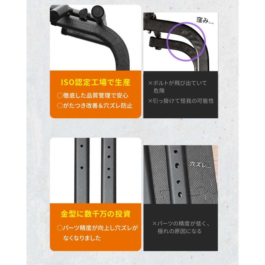 YouTen ぶら下がり健康器 7WAY 高さ調整13段階 高さ調節 クッション