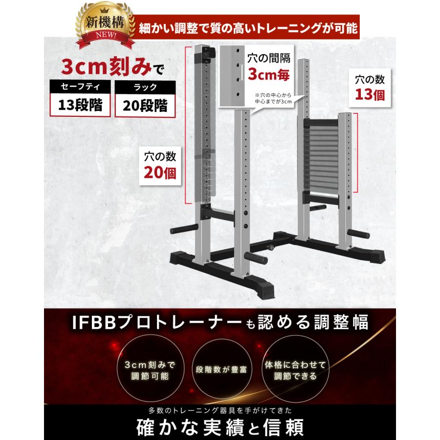 バーベルスタンド　ベンチプレス ZENY バーベルブラケット ダンベルブラケット 2セット バーベル