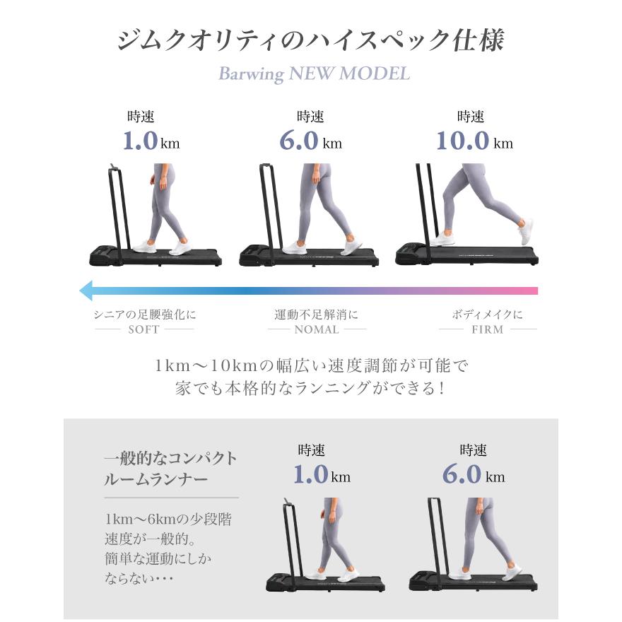 「まるYouTen ルームランナー YT-SHM10本体ランニングマシーン YouTen ☆2年保証☆ ルームランナー MAX10km/h ランニングマシン