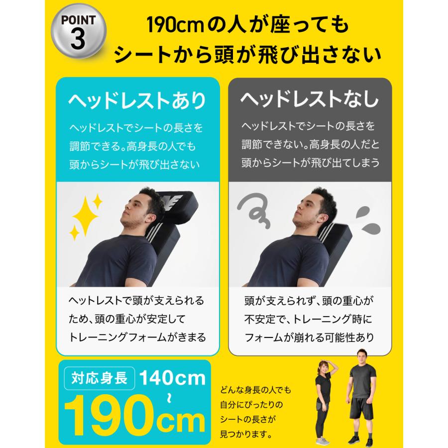 YouTen 3WAYトレーニングベンチ デクラインベンチ インクラインベンチ