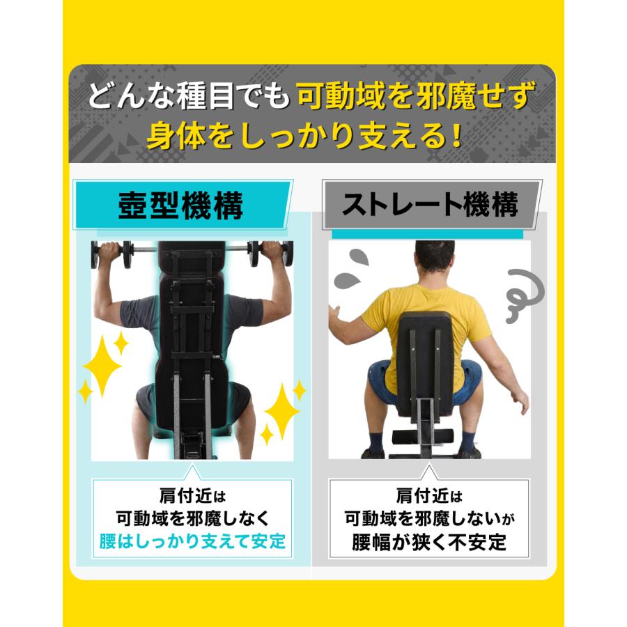 YouTen ☆3年保証☆3WAY トレーニングベンチ デクラインベンチ インク 