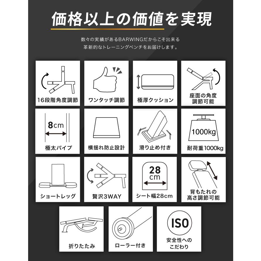 YouTen ☆期間限定価格 7/1まで☆ トレーニングベンチ インクライン