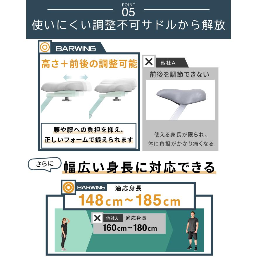★3年保証★ トレーニングバイク フィットネスバイク スピンバイク ルームバイク エアロ バイクビクス 筋トレ ダイエット器具 健康器具 有酸素運動 家庭用_11