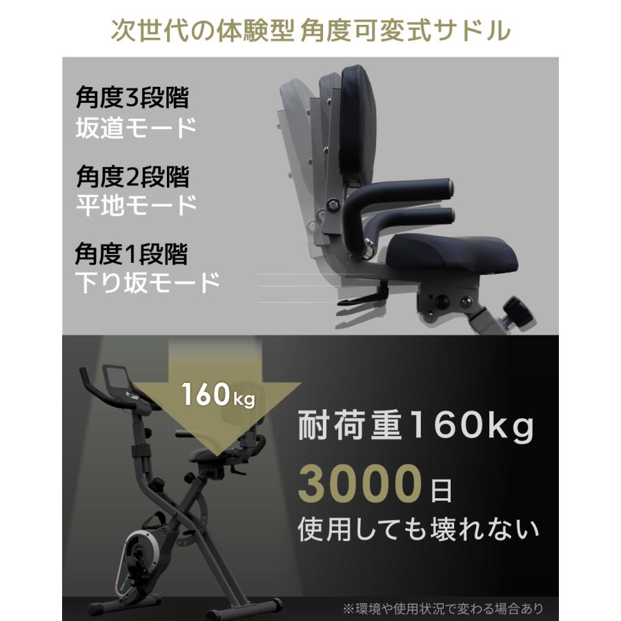YouTen 【3年保証】 4WAY フィットネスバイク トレーニングバイク 連続 