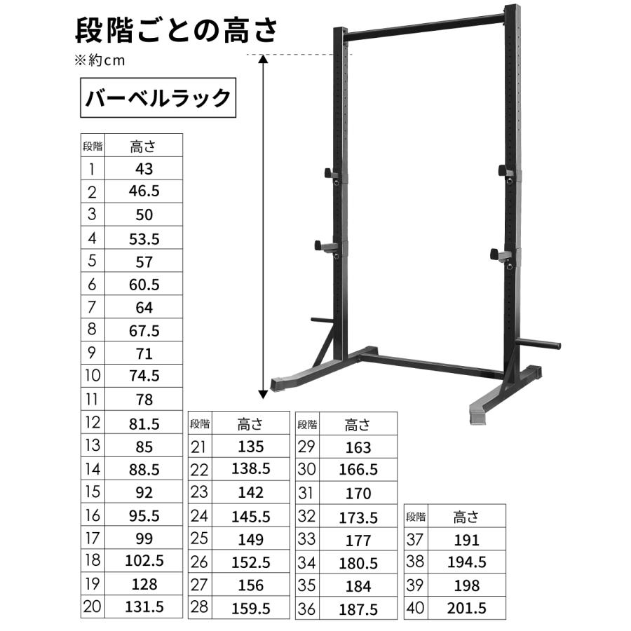 YouTen ハーフラック パワーラック バーベルトレーニング バーベル