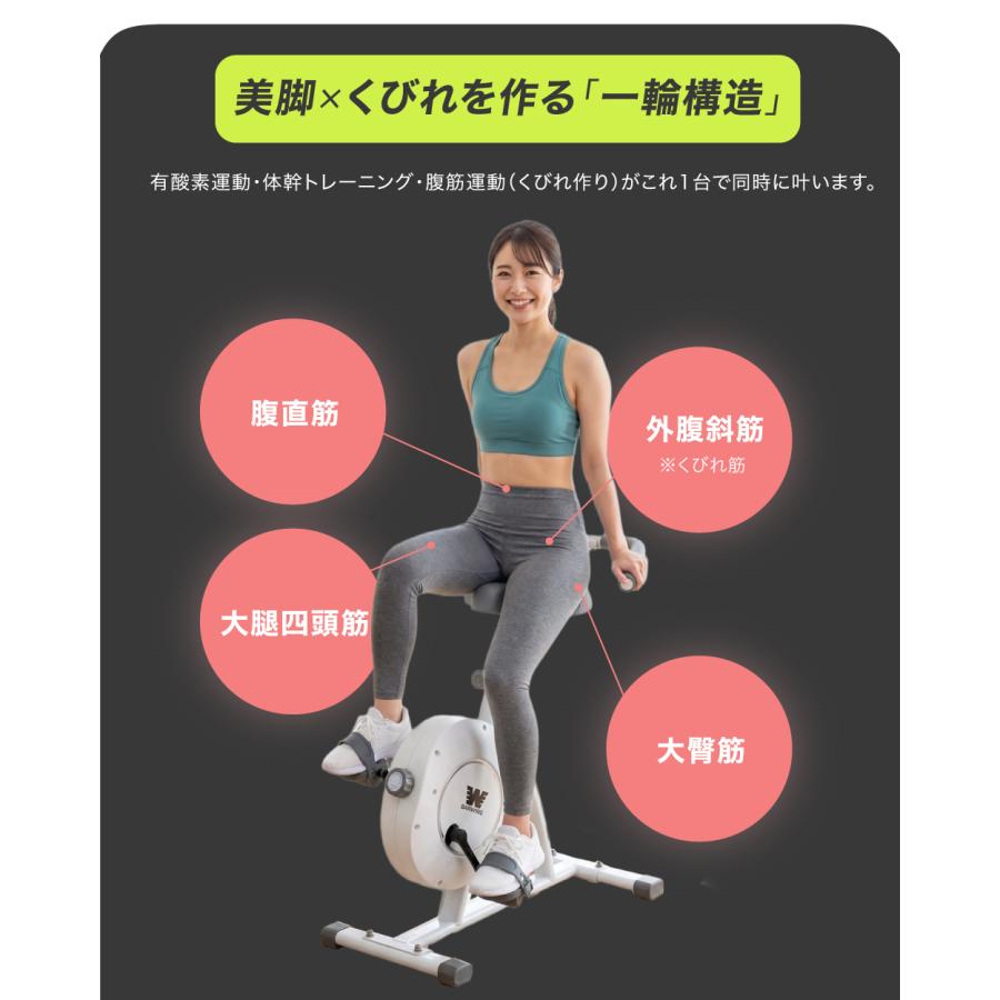 YouTen 一輪体幹バイク フィットネスバイク スピンバイク ルームバイク 