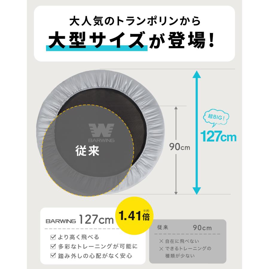 YouTen 2024年新モデル登場 トランポリン 8本脚 静音 耐荷重150kg