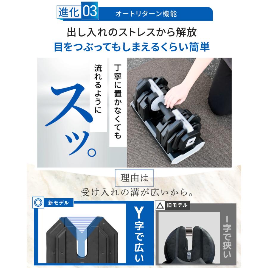 YouTen 可変式ダンベル 25kg 2個セット 片手で重量変更可能 ダンベル