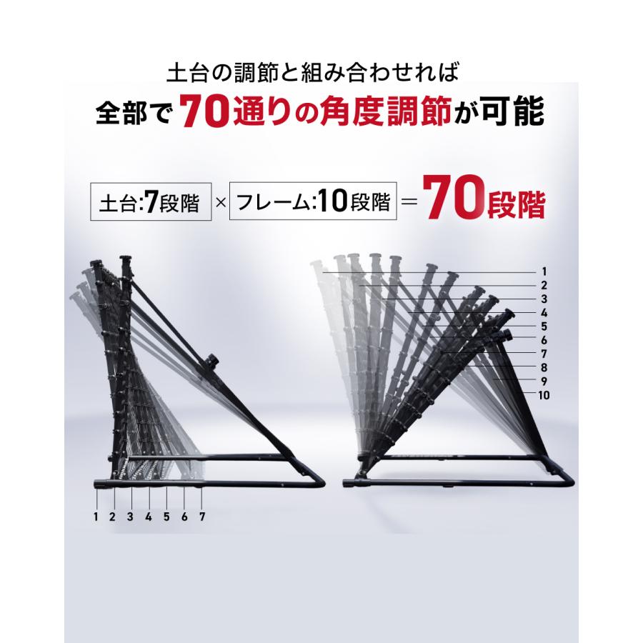 YouTen 【ゴロ球対応・張り調節】リバウンドネット 106×95cm サッカー