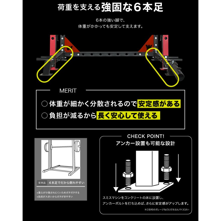 【美品】スミスマシン ハーフラック【ベンチプレス】 多機能スミスマシン スーパースミス アジャスタブルベンチセット