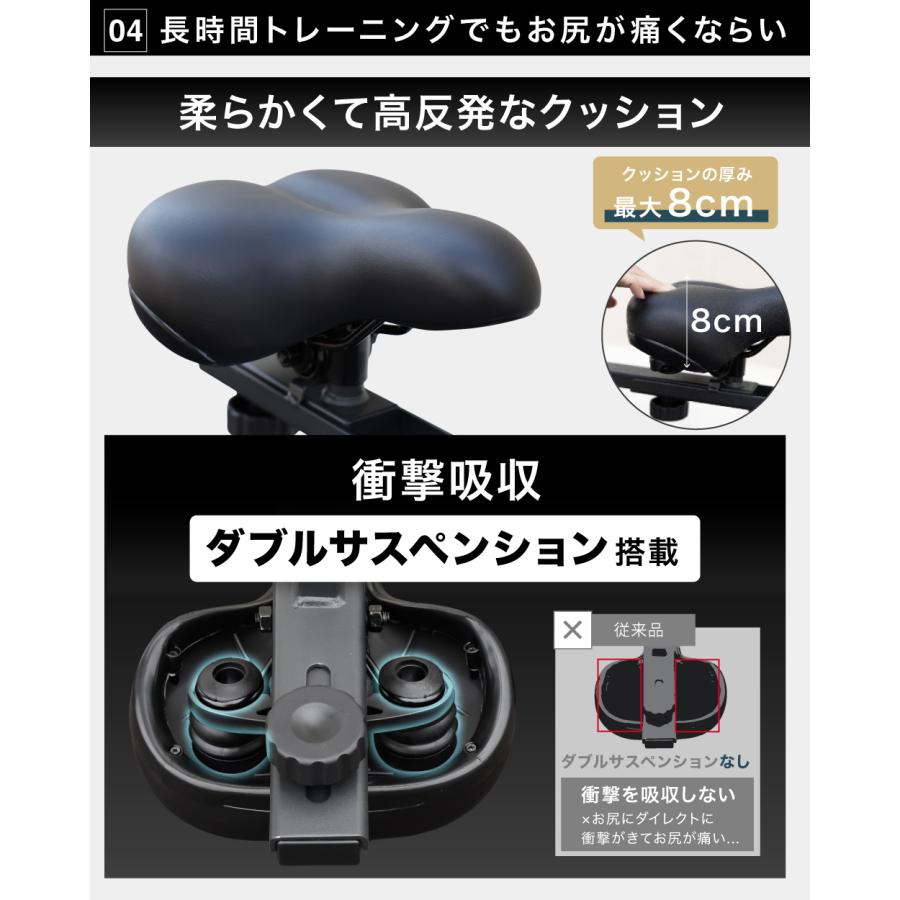 YouTen ☆期間限定価格 5/7まで☆ スピンバイク ホイール 15KG アプリ