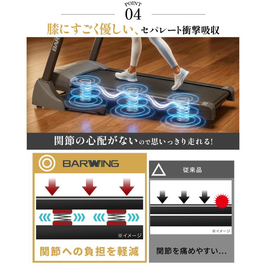 INGNI　ランニングマシーン YouTen ルームランナー MAX20km/h ランニングマシン フィットネス 家庭