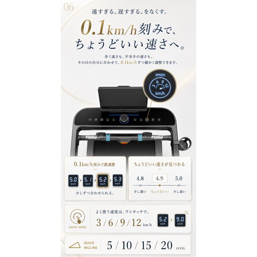 YouTen ☆期間限定価格 9/28まで☆ ルームランナー MAX20km/h 準業務用