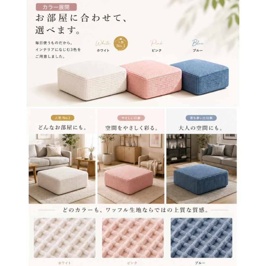 YouTen ワッフル生地 クッショントランポリン 68×68cm 厚さ 20cm