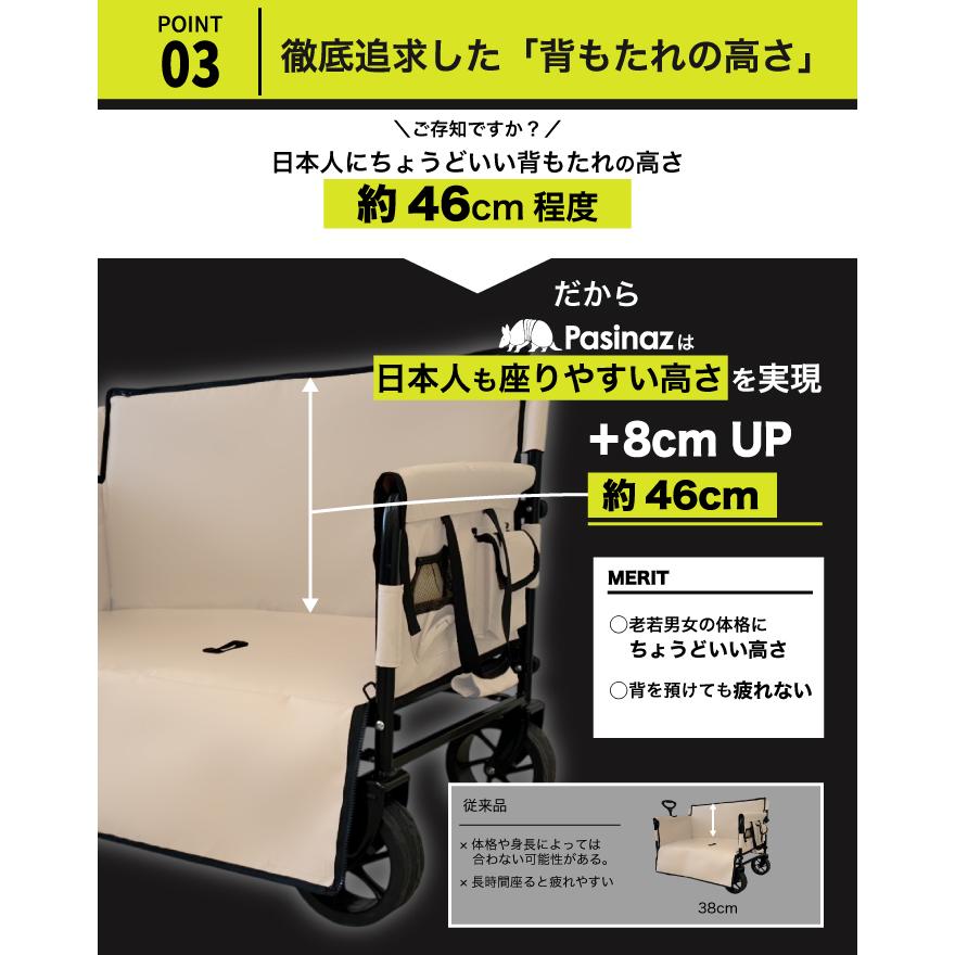 ★期間限定価格 12/11まで★ ベンチキャリーワゴン アウトドアワゴン キャリーワゴン キャリーカート 片手ハンドル  大容量 |  | 09