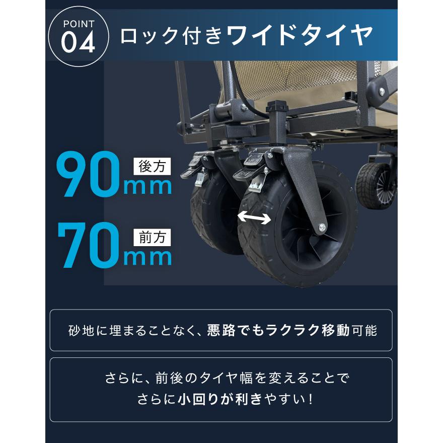 ☆期間限定価格 1/6まで☆ 電動キャリーワゴン 電動 アウトドアワゴン