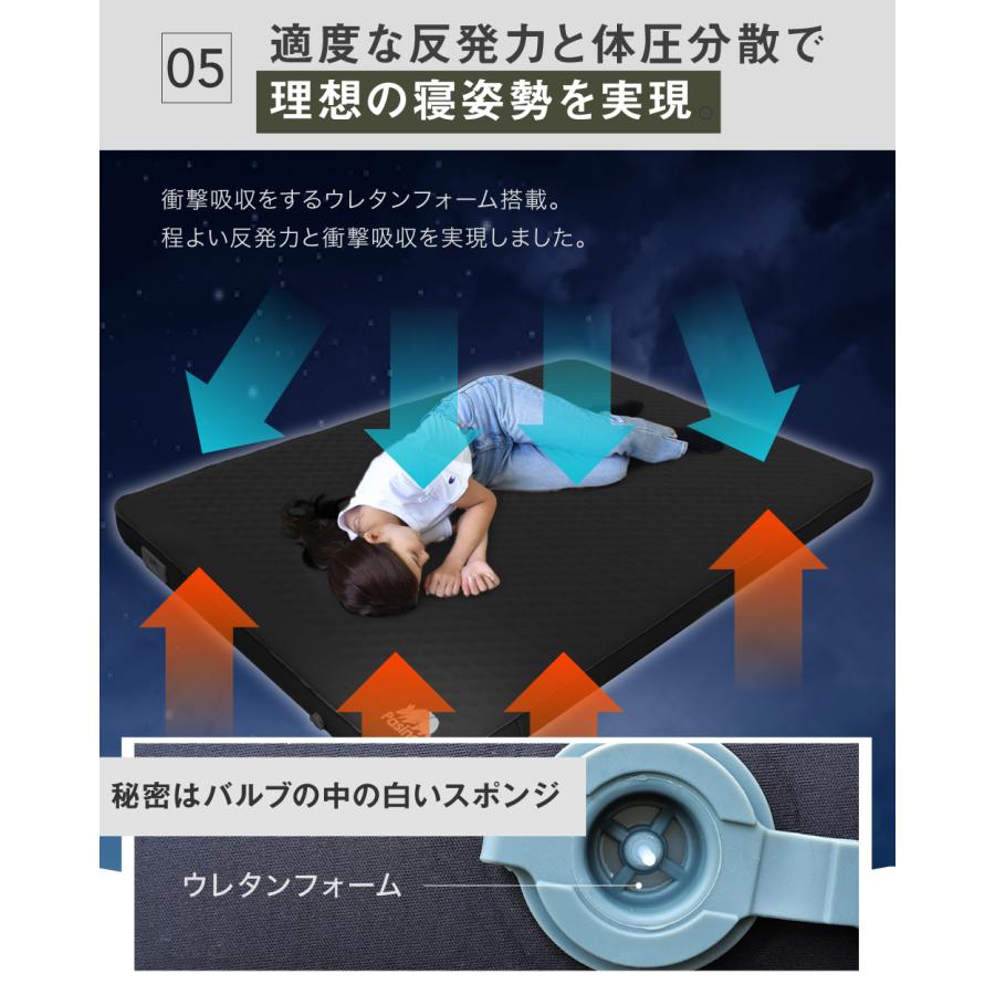 ☆期間限定価格 6/16まで☆ 電動ポンプ内蔵 インフレーターマット