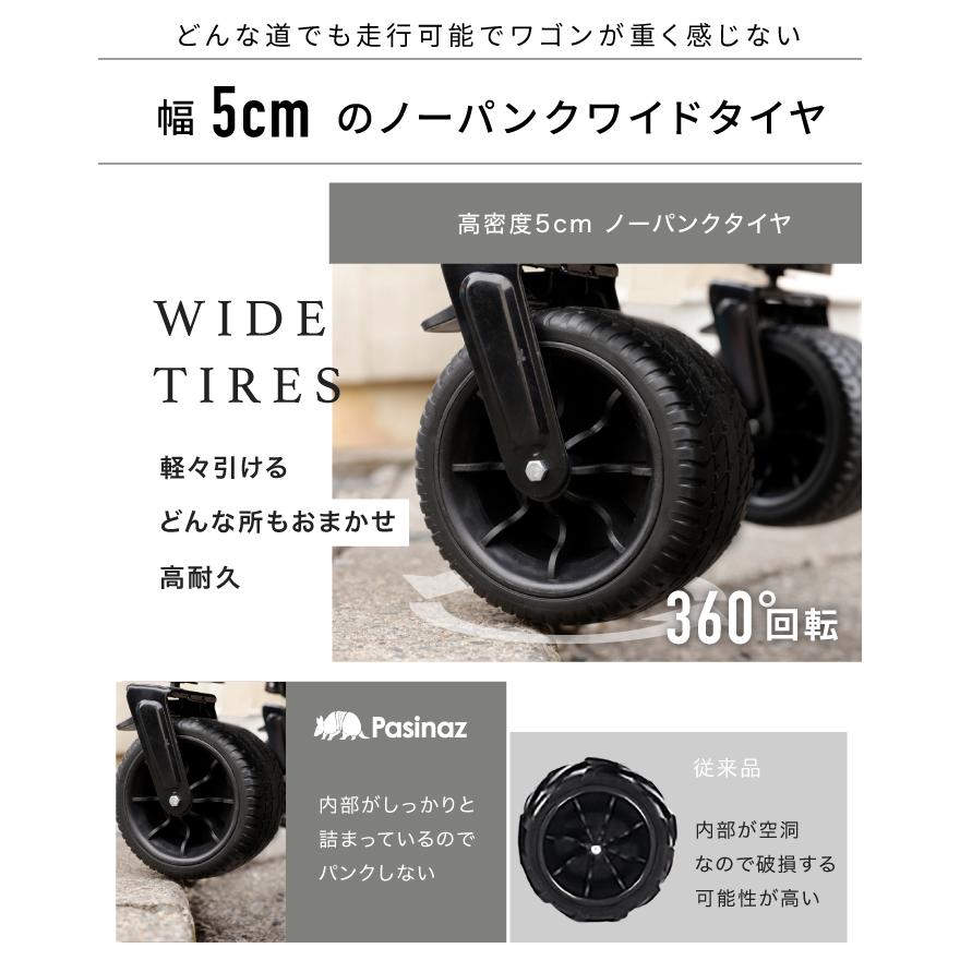 最大136L 後ろ開け 開閉式 アウトドアワゴン キャリーワゴン キャリー