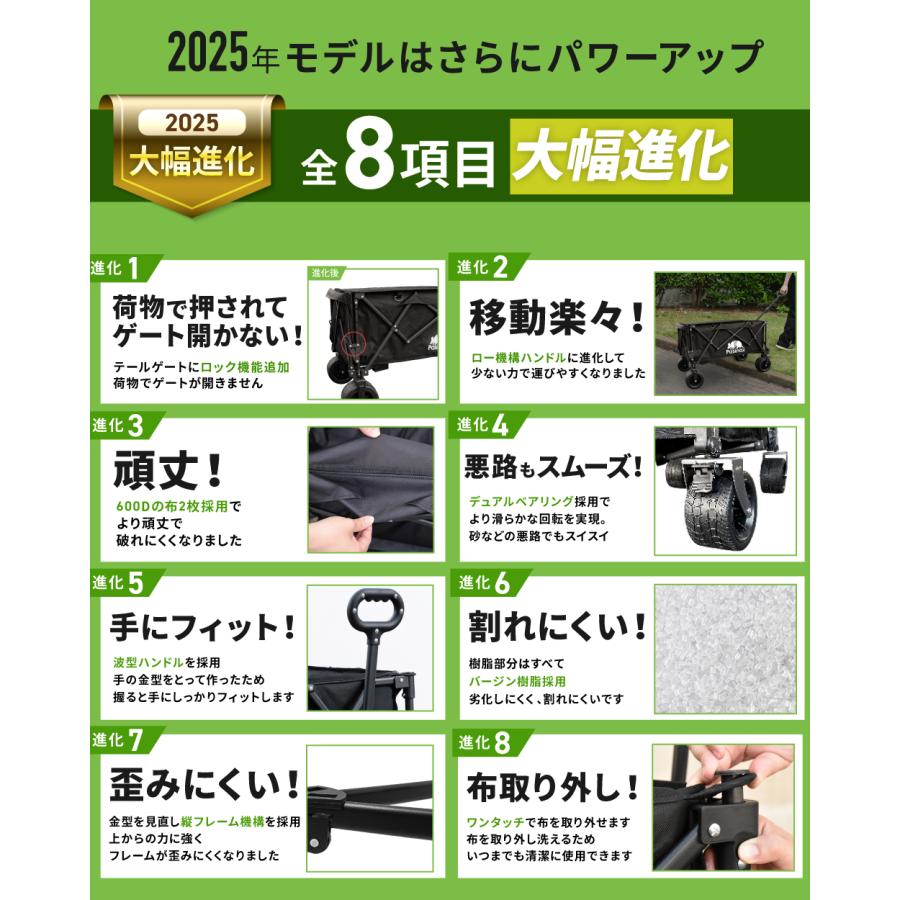 ★【一点】アウトドア　キャリーワゴン【定価半値】 Amazon.co.jp: Pasinaz NEWモデル アウトドアワゴン キャリーワゴン 耐