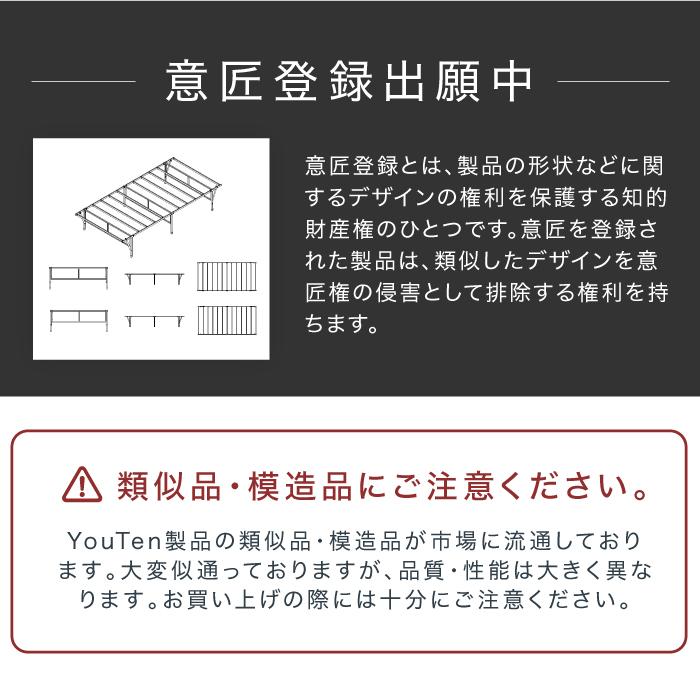 ☆2年保証☆ ベッドフレーム 送料無料 パイプベッド 折りたたみ 脚付き