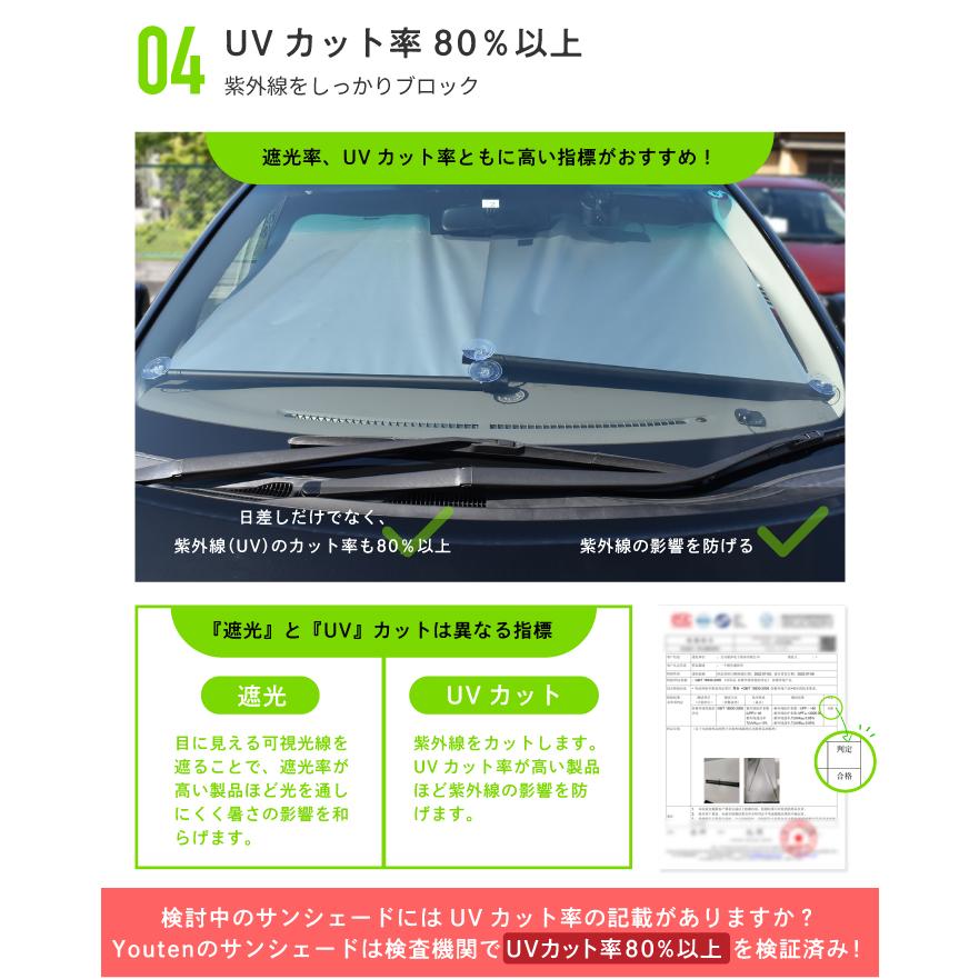 NEW 2023年 車用 サンシェード ロール 折りたたみ 車窓 日除け