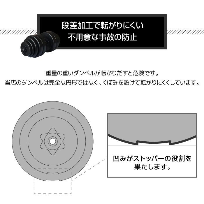 YouTen ☆2年保証☆ ダンベル 30kg 2個セット フラットベンチ