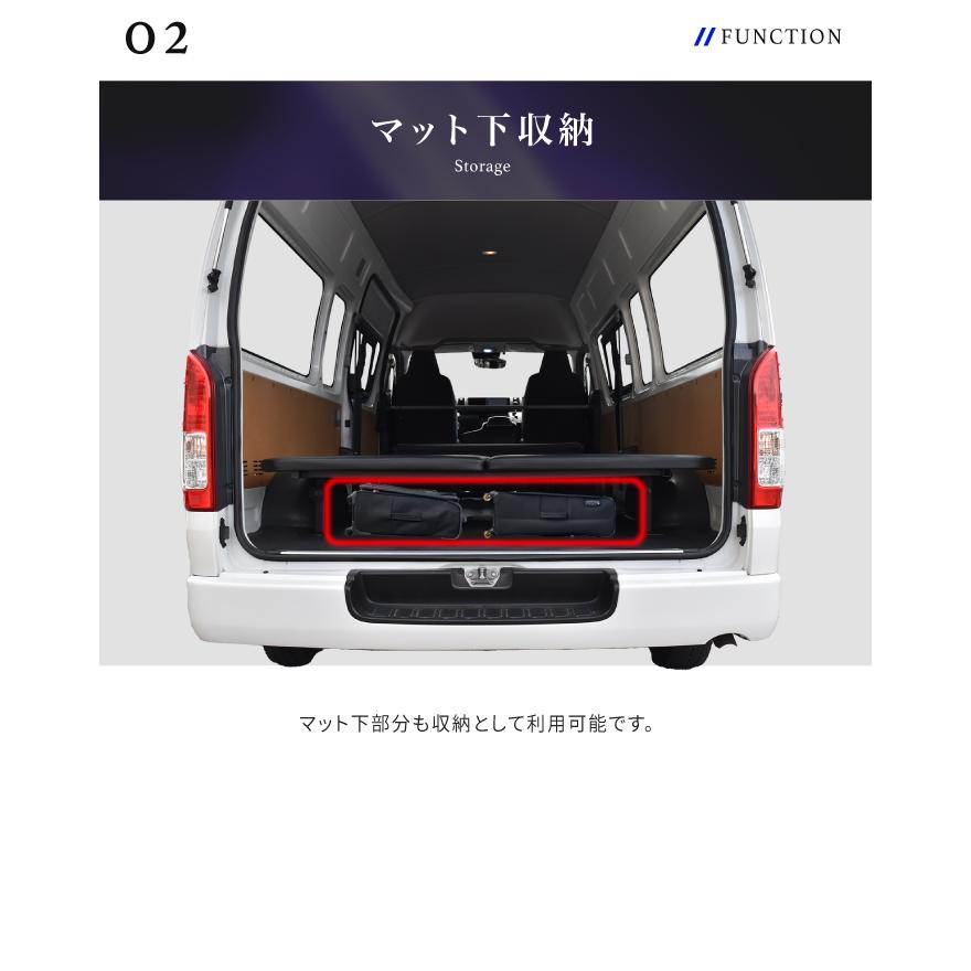 ☆期間限定価格 6/1まで☆ ハイエース ベッド ハイエースキッド 200系