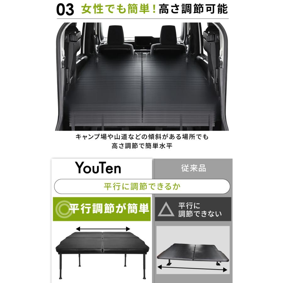 ノア 90系 ノア90系 車中泊 フラット ベット キット ベッドキット 工具