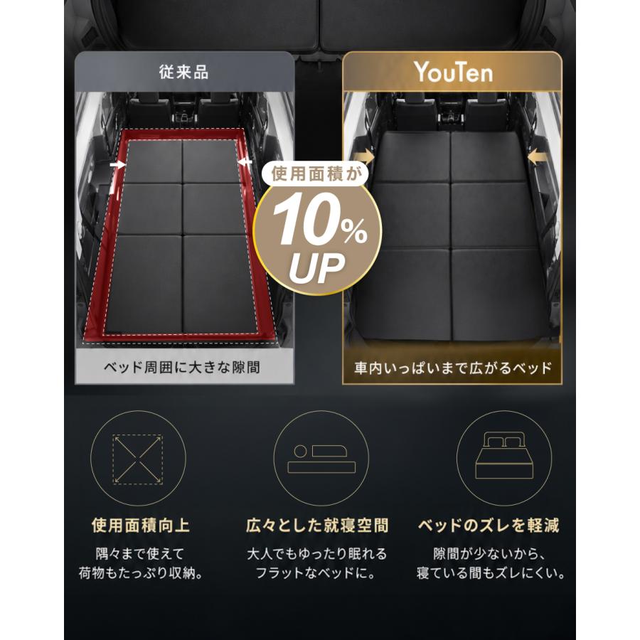 ノア 90系 ノア90系 車中泊 フラット ベット キット ベッドキット 工具
