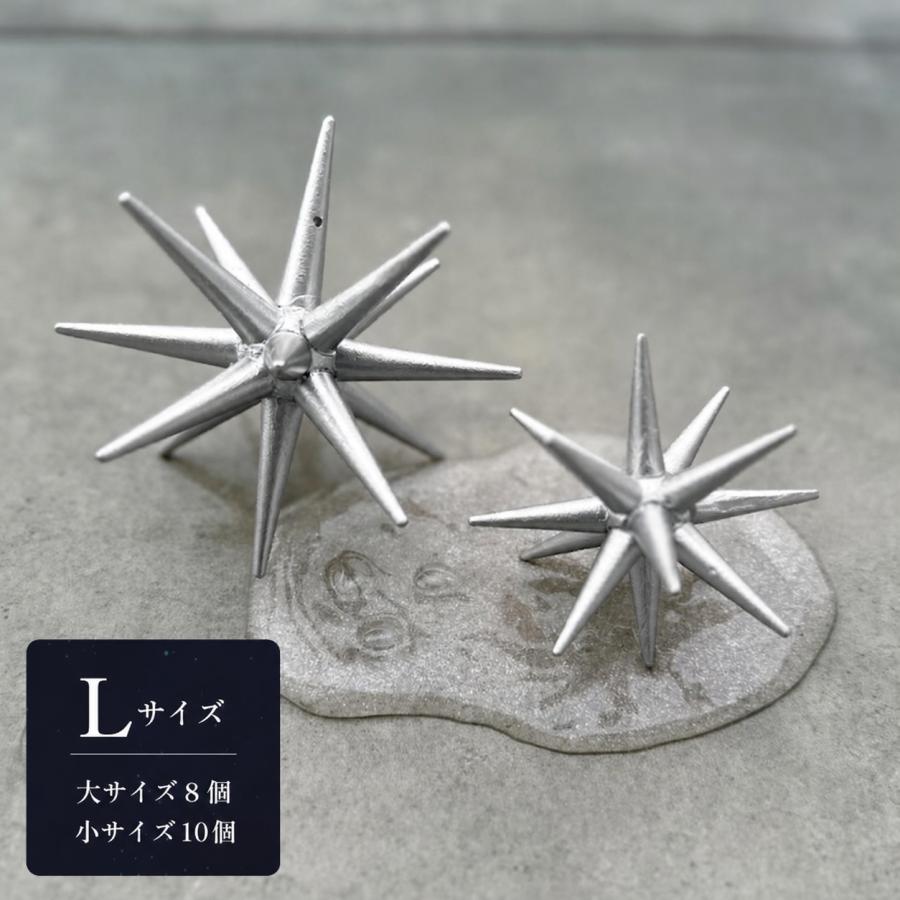 YouTen オーナメントL シルバー ハンドメイド ベツレヘムの星 単品販売