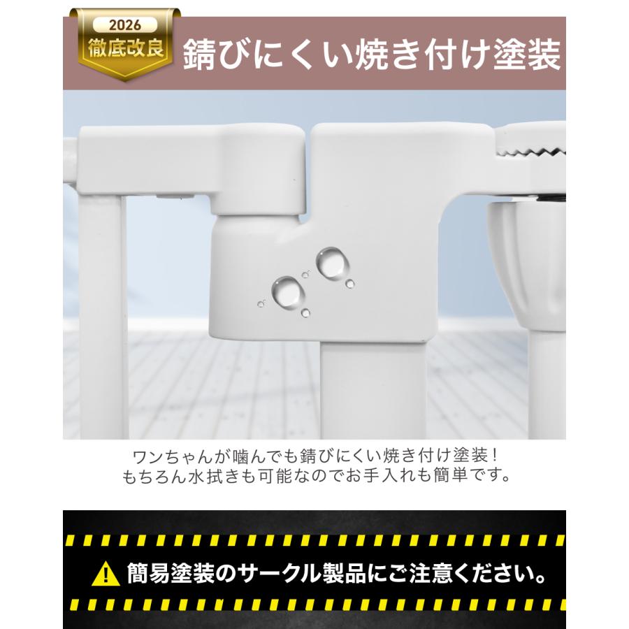 ☆期間限定価格 2/26まで☆ ペットケージ 折りたたみ 【2年保証】 8枚