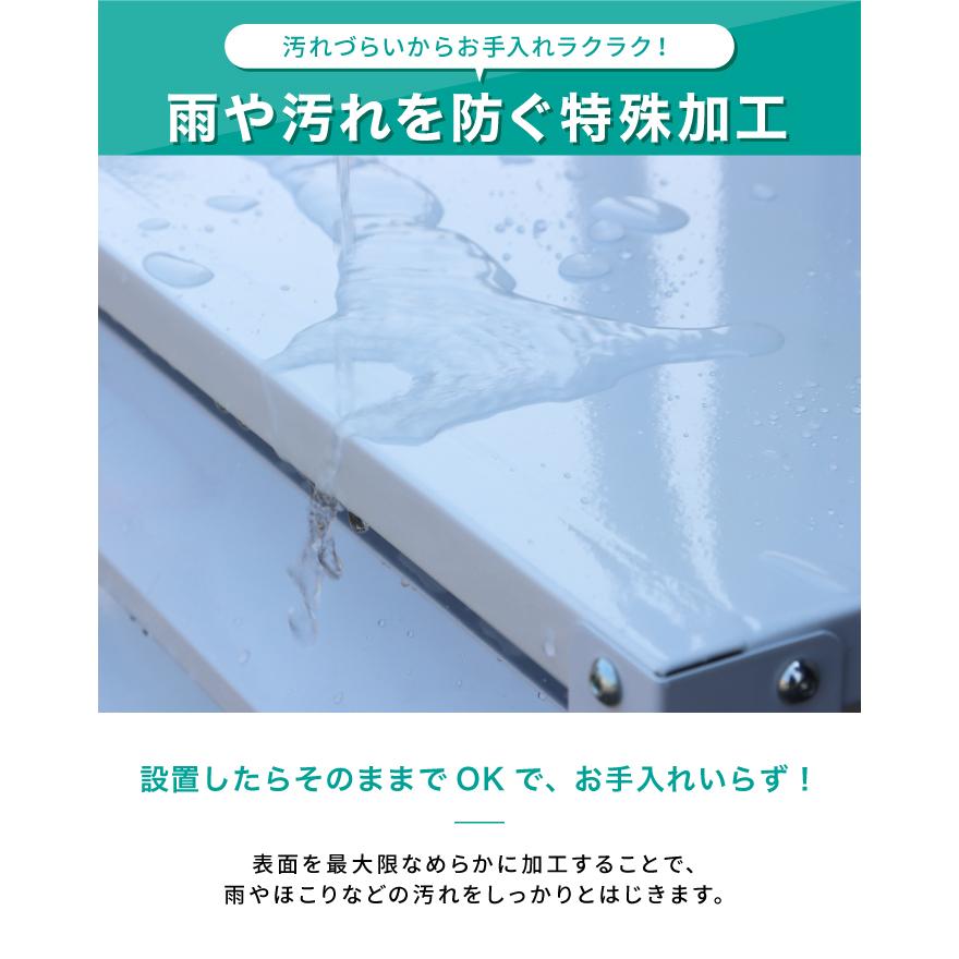 ■期間限定価格■ 2024年改良モデル  ルーバーが動く！ エアコンカバー 室外機カバー エアコン 室外機 クーラー 室外機｜amj｜11