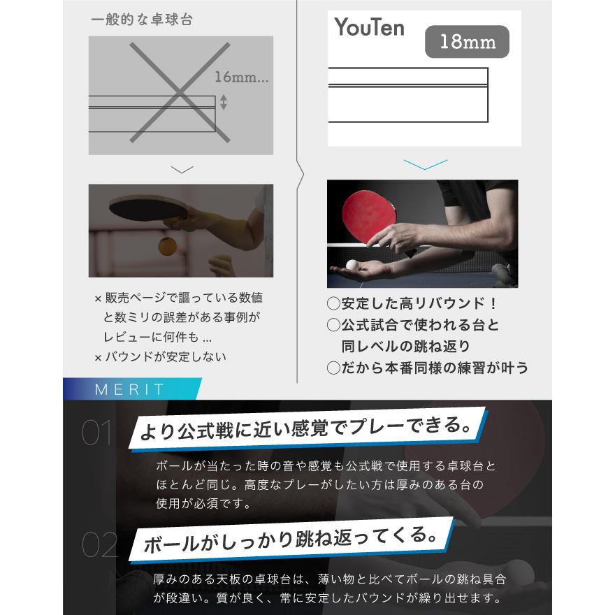 YouTen 卓球台 卓球 ピンポン台 卓球机 国際規格サイズ YouTen 卓球台 卓球 ピンポン台 卓球机 国際規格サイズ