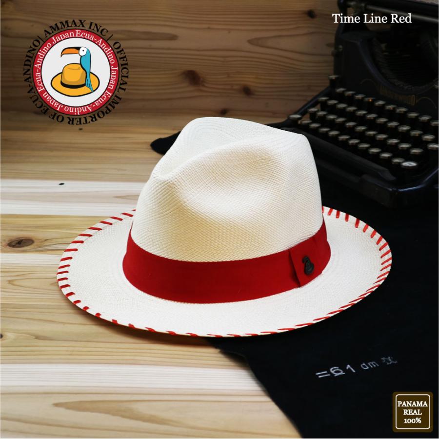 【未使用】 Ecua-Andino メンズ　パナマハット　エクアンディーノ中折れ panamahatshop_tedesco