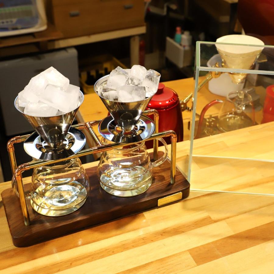 水出し珈琲対応【Rocksmotion / ダブル珈琲スタンド】ポット