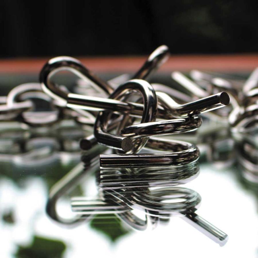 知恵の輪 懐かしい 名入れ刻印無料 ギフトに最適 ひとつひとつが楽しい