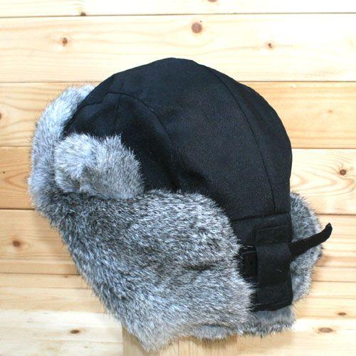 防寒帽子 被るなら本物 本当の暖かさ 本天然ウサギ毛皮使用 ロシア帽