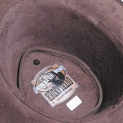 レザーハット 革帽子 メンズ オーバーランダー コアラモデル