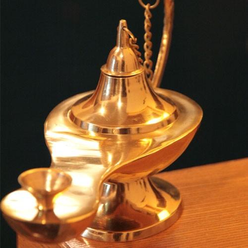 書斎ランプ アラジン ストーリーランプ トップディッシュ プレイン 8