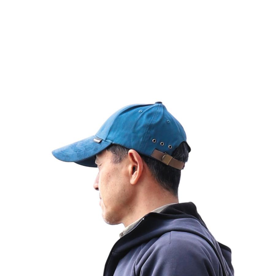キャプ ロングバイザー アウトドアキャップ オリジナルスタイルの帽子 お洒落なロング ガラパゴスブルー｜ammax｜17