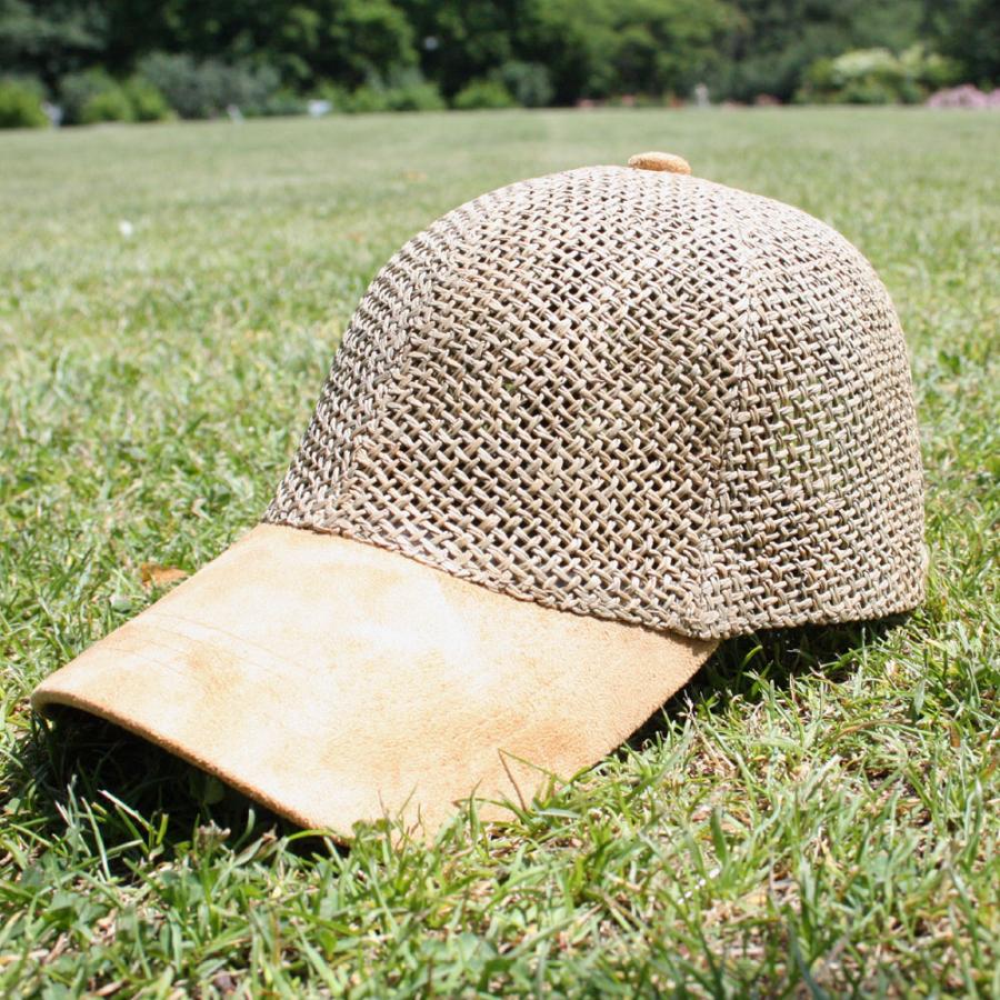メッシュキャップ お洒落な麦わら帽子 ツイングナチュラル 正規品