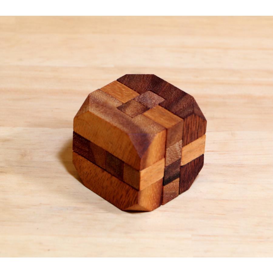 木製立体パズル 名入れ刻印無料 ギフトに最適 脳トレ 箱サイズ 20x14x7