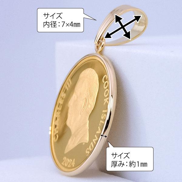 純金1/10オンス 獅子 Lion ライオン コイン 金貨 ペンダント 純金1/10オンス 獅子 Lion ライオン コイン 金貨 ペンダント
