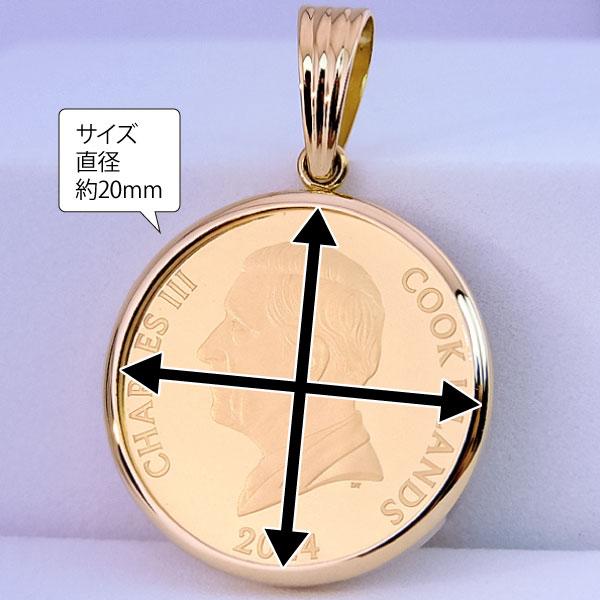 純金1/10オンス 獅子 Lion ライオン コイン 金貨 ペンダント